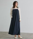 【ピエロ/Pierrot】のペアスキンタックデザインキャミワンピース 167cm / ネイビー / M|ID:prp329100003917781