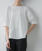 【ピエロ/Pierrot】のパフスリーブチュニックTシャツ オフホワイト|ID:prp329100003921643