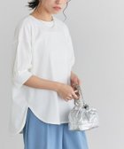 【ピエロ/Pierrot】のパフスリーブチュニックTシャツ 人気、トレンドファッション・服の通販 founy(ファニー) ファッション Fashion レディースファッション Fashion for Women トップス・カットソー Cut & Sew Tops シャツ・ブラウス・オフィスカジュアル Elegant Blouses & Button-Ups ロングTシャツ・Tシャツ Longline T-Shirts & Tees カットソー Cut and Sewn Top フェミニン Feminine, Girly プチプライス・低価格 Affordable / Budget Price thumbnail 167cm / オフホワイト / M|ID: prp329100003921643 ipo3291000000032758689