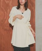 【ピエロ/Pierrot】の【ラッシュガード】2wayカシュクールトッパーチュニック アイボリー|ID: prp329100003925193 ipo3291000000036256825