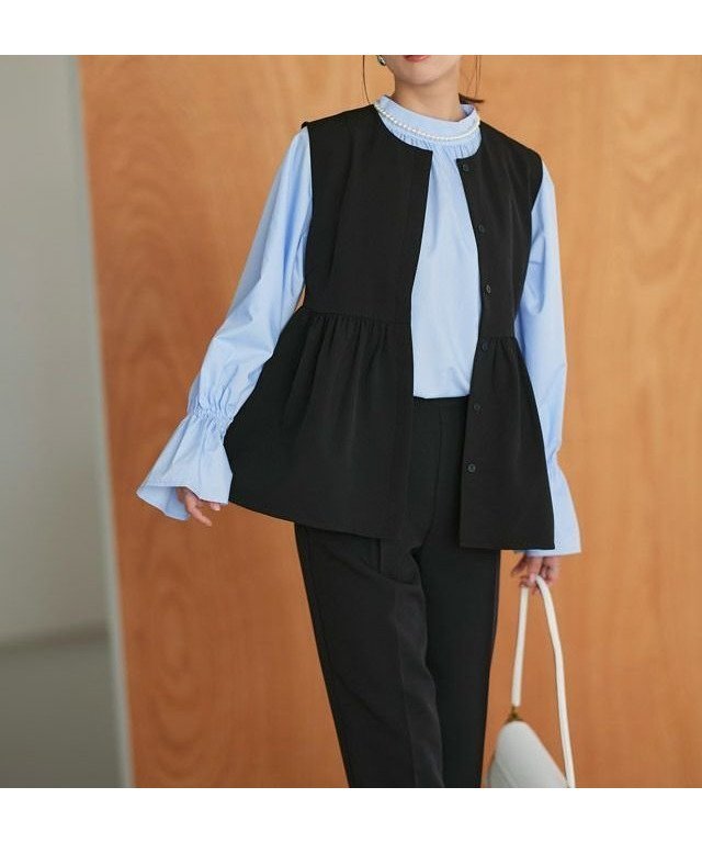 【ピエロ/Pierrot】のペプラムセットアップ インテリア・キッズ・メンズ・レディースファッション・服の通販 founy(ファニー) https://founy.com/ ファッション Fashion レディースファッション WOMEN セットアップ Setup スーツ Suits スーツセット Suit Sets 送料無料 Free Shipping インナー Inner ストレッチ Stretch スーツ Suit セットアップ Set Up センター Center フェミニン Feminine プチプライス・低価格 Affordable ペプラム Peplum 再入荷 Restock/Back In Stock/Re Arrival |ID: prp329100003928113 ipo3291000000029992738