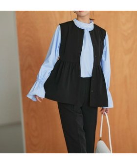 【ピエロ/Pierrot】 ペプラムセットアップ人気、トレンドファッション・服の通販 founy(ファニー) ファッション Fashion レディースファッション WOMEN セットアップ Setup スーツ Suits スーツセット Suit Sets 送料無料 Free Shipping インナー Inner ストレッチ Stretch スーツ Suit セットアップ Set Up センター Center フェミニン Feminine プチプライス・低価格 Affordable ペプラム Peplum 再入荷 Restock/Back In Stock/Re Arrival |ID:prp329100003928113