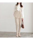 【ピエロ/Pierrot】の選べるペプラムセットアップ 163cm / ライトベージュ / A / M|ID: prp329100003928113 ipo3291000000034994140