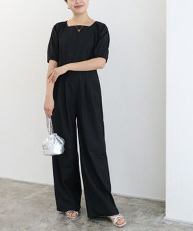 【ピエロ/Pierrot】 【アウトレットSALE!】パフスリーブオールインワン人気、トレンドファッション・服の通販 founy(ファニー) ファッション Fashion レディースファッション Fashion for Women ワンピース Dresses オールインワン・ワンピース Dresses and Jumpsuits アウトレット Outlet / Clearance コンパクト Compact, Small Size スクエア Square, Square Shape スリーブ Sleeve, Long Sleeve / Short Sleeve バランス Balance, Style Balance プチプライス・低価格 Affordable / Budget Price エレガント 上品 Elegant |ID:prp329100003948620