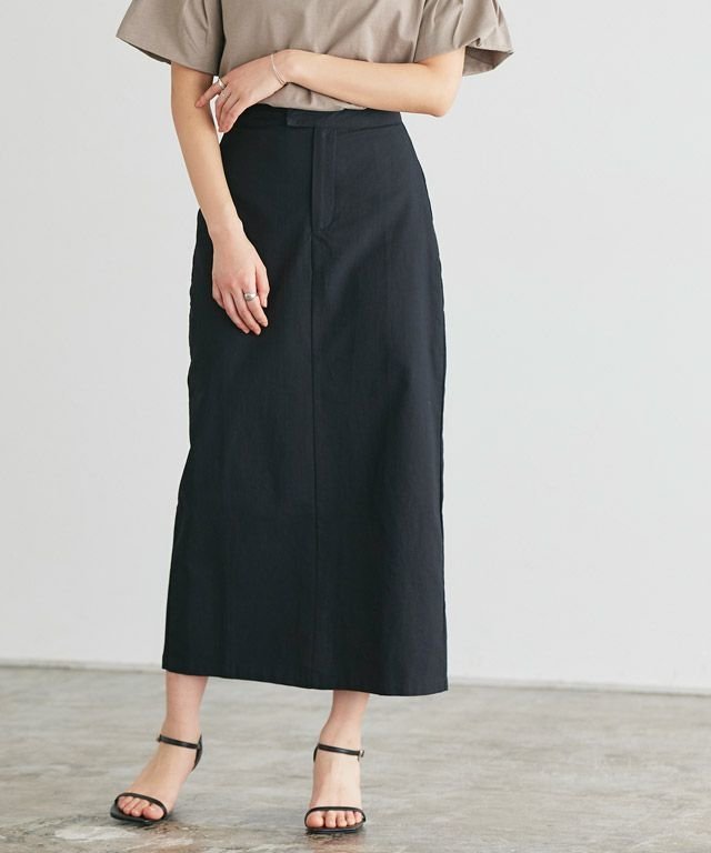 【ピエロ/Pierrot】のコットンIラインロングスカート 人気、トレンドファッション・服の通販 founy(ファニー) 　ファッション　Fashion　レディースファッション　Fashion for Women　スカート　Skirts　ロングスカート　Long Skirts / Maxi & Midi Skirts　シンプル　Simple, Minimal　プチプライス・低価格　Affordable / Budget Price　 other-1|ID: prp329100003948624 ipo3291000000033172243