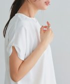 【ピエロ/Pierrot】の【アウトレットSALE!】パールタックブラウス オフホワイト|ID: prp329100003958122 ipo3291000000036274470