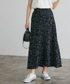 【ピエロ/Pierrot】の【アウトレットSALE!】線画裾切り替えヘムスカート ブラック|ID: prp329100003958124 ipo3291000000036274473