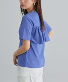 【ピエロ/Pierrot】のバックフレアデザインTシャツ ブルー|ID:prp329100003963965