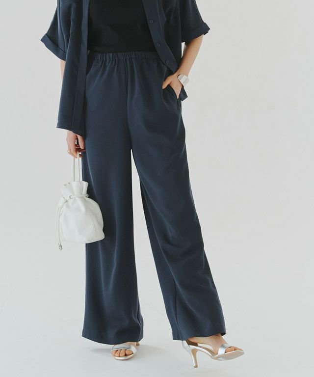 【ピエロ/Pierrot】のRASW ジョーゼットイージーパンツ インテリア・キッズ・メンズ・レディースファッション・服の通販 founy(ファニー) https://founy.com/ ファッション Fashion レディースファッション Ladies' Fashion Online パンツ Pants とろみ Thickness シンプル Simple ジョーゼット Georgette ストレート Straight プチプライス・低価格 Affordable エレガント 上品 Elegant |ID: prp329100003963976 ipo3291000000026666688
