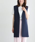 【ピエロ/Pierrot】のパールポケットノーカラージレ 163cm / ネイビー / M|ID: prp329100003976748 ipo3291000000036252469
