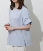 【ピエロ/Pierrot】の接触冷感バルーンスリーブTシャツ 人気、トレンドファッション・服の通販 founy(ファニー) ファッション Fashion レディースファッション WOMEN トップス・カットソー Tops/Tshirt シャツ/ブラウス Shirts/Blouses ロング / Tシャツ T-Shirts 送料無料 Free Shipping カットソー Cut And Sew シンプル Simple スリーブ Sleeve バルーン Balloon プチプライス・低価格 Affordable エレガント 上品 Elegant thumbnail ライトブルー|ID: prp329100003987344 ipo3291000000032402419