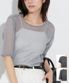 【ピエロ/Pierrot】の袖が選べるシアーカットソー 人気、トレンドファッション・服の通販 founy(ファニー) ファッション Fashion レディースファッション WOMEN トップス・カットソー Tops/Tshirt カットソー Cut and Sewn 送料無料 Free Shipping インナー Inner シアー Sheer プチプライス・低価格 Affordable ベスト Vest ベーシック Basic thumbnail ネックが選べるシアーフレンチスリーブTシャツ|ID: prp329100003991233 ipo3291000000032275550