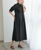 【ピエロ/Pierrot】のパフスリーブシャツワンピース 人気、トレンドファッション・服の通販 founy(ファニー) ファッション Fashion レディースファッション WOMEN ワンピース Dress シャツワンピース Shirt Dresses スリーブ Sleeve フェミニン Feminine フレア Flare プチプライス・低価格 Affordable thumbnail ブラック|ID: prp329100003997807 ipo3291000000028055387