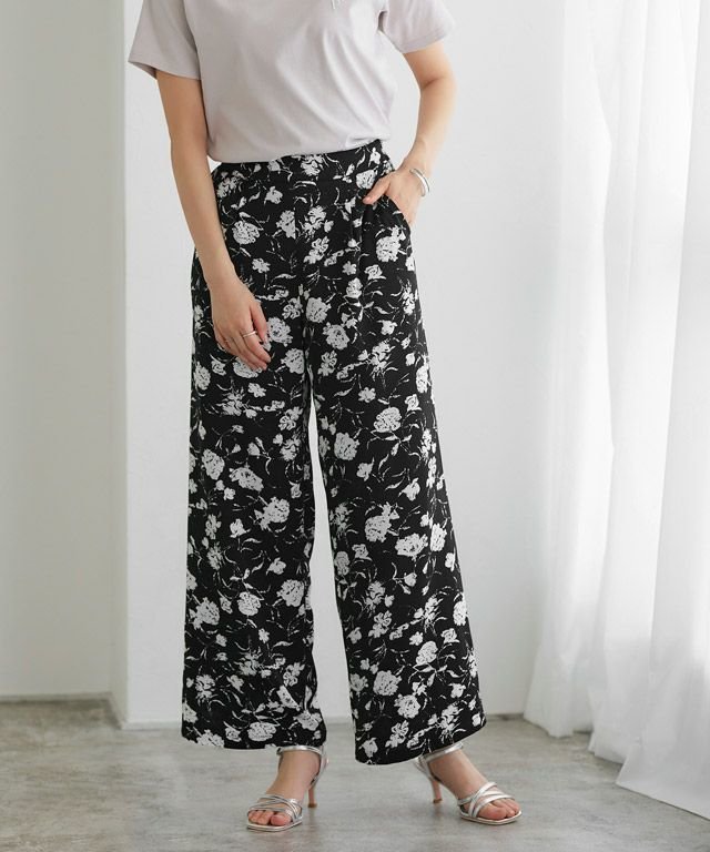 【ピエロ/Pierrot】の選べる柄リラクシーパンツ インテリア・キッズ・メンズ・レディースファッション・服の通販 founy(ファニー) https://founy.com/ ファッション Fashion レディースファッション Ladies' Fashion Online パンツ Pants ストレート Straight プチプライス・低価格 Affordable モダン Modern |ID: prp329100003998809 ipo3291000000026731183