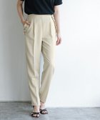 【ピエロ/Pierrot】の【アウトレットSALE!】ポケットフリルテーパードパンツ ライトベージュ|ID: prp329100003998813 ipo3291000000036274456