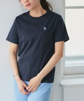 【ピエロ/Pierrot】の【U.S. POLO ASSN.】Tシャツ [Pierrot] 人気、トレンドファッション・服の通販 founy(ファニー) ファッション Fashion レディースファッション Fashion for Women トップス・カットソー Cut & Sew Tops シャツ・ブラウス・オフィスカジュアル Elegant Blouses & Button-Ups ロングTシャツ・Tシャツ Longline T-Shirts & Tees フィット Fit, Slim Fit プチプライス・低価格 Affordable / Budget Price ワンポイント One Point, Statement Accent エレガント 上品 Elegant |ID:prp329100004015796