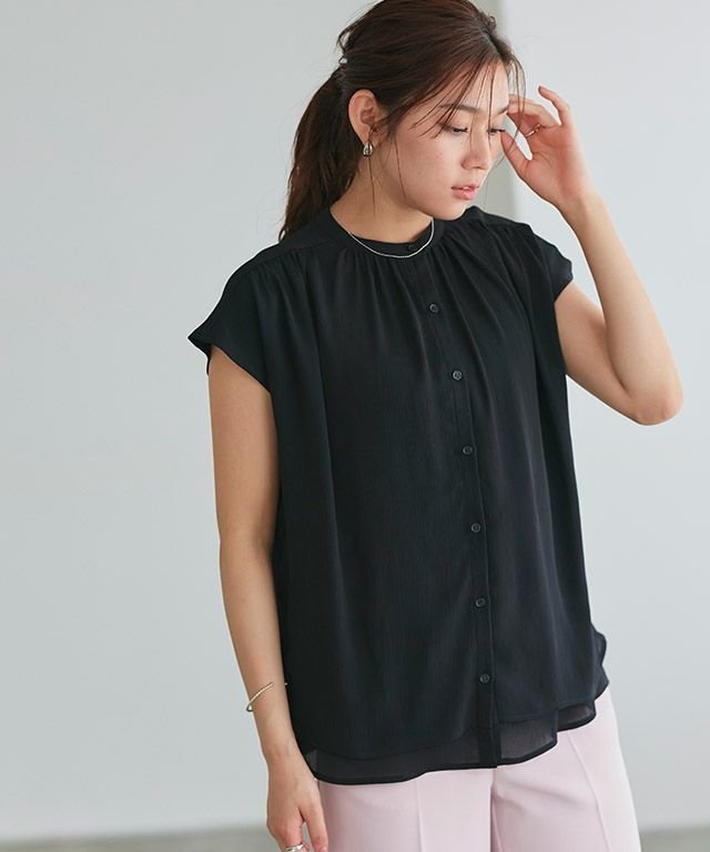 【ピエロ/Pierrot】のシアー楊柳ギャザーブラウス 人気、トレンドファッション・服の通販 founy(ファニー) ファッション Fashion レディースファッション Fashion for Women トップス・カットソー Cut & Sew Tops シャツ・ブラウス・オフィスカジュアル Elegant Blouses & Button-Ups ギャザー Gathered, Ruffled シアー Sheer, See-Through スリーブ Sleeve, Long Sleeve / Short Sleeve フレンチ French, French Style プチプライス・低価格 Affordable / Budget Price other-1|ID: prp329100004021022 ipo3291000000032735172