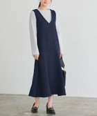 【ピエロ/Pierrot】のVネックフレアジャンパースカート 人気、トレンドファッション・服の通販 founy(ファニー) ファッション Fashion レディースファッション WOMEN スカート Skirt 送料無料 Free Shipping 2024年 2024 2024-2025秋冬・A/W Aw/Autumn/Winter/Fw/Fall/2024-2025 フレア Flare プチプライス・低価格 Affordable thumbnail ネイビー|ID: prp329100004051409 ipo3291000000027217403