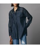 【ピエロ/Pierrot】のRASW シアーマルチwayシャツ 人気、トレンドファッション・服の通販 founy(ファニー) ファッション Fashion レディースファッション WOMEN トップス・カットソー Tops/Tshirt シャツ/ブラウス Shirts/Blouses 2024年 2024 2024-2025秋冬・A/W Aw/Autumn/Winter/Fw/Fall/2024-2025 カシュクール Cachecoeur シアー Sheer トレンド Trend フラップ Flap プチプライス・低価格 Affordable ポケット Pocket ヨーク Yoke thumbnail ダークネイビー|ID: prp329100004065154 ipo3291000000028147148