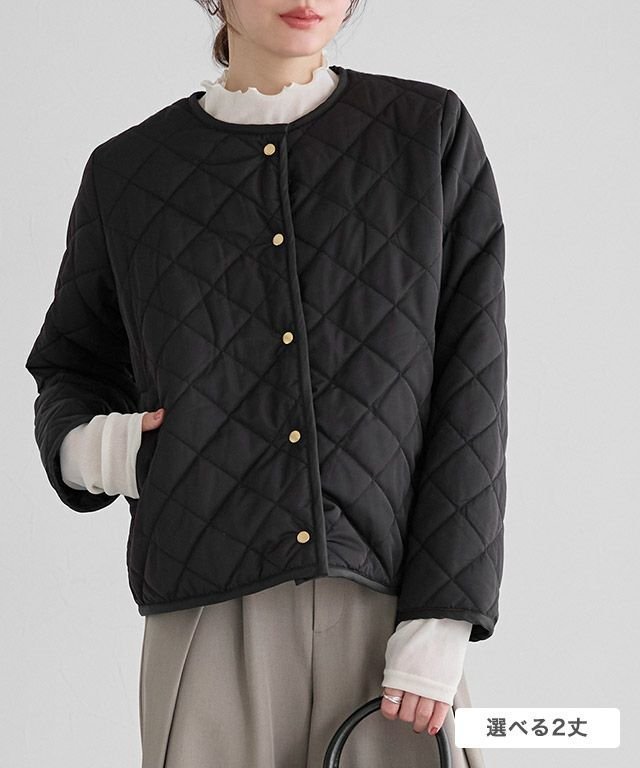 【ピエロ/Pierrot】の選べる丈キルティングコート インテリア・キッズ・メンズ・レディースファッション・服の通販 founy(ファニー) 　ファッション　Fashion　レディースファッション　Fashion for Women　アウター　Coat / Outerwear Collection　コート・ロングコート・ピーコート　Long Coats, Peacoats & More　レディースジャケット・軽アウター　Jackets　キルティング　Quilted, Quilting　ショート　Short, Short Length　トレンド　Trend, Trending Now　パイピング　Piping, Trim Design　プチプライス・低価格　Affordable / Budget Price　ミドル　Middle Length, Mid Height　エレガント 上品　Elegant　選べる丈キルティングコート|ID: prp329100004078301 ipo3291000000034059652