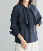 【ピエロ/Pierrot】のラッフルタイデザインブラウス 人気、トレンドファッション・服の通販 founy(ファニー) ファッション Fashion レディースファッション WOMEN トップス・カットソー Tops/Tshirt シャツ/ブラウス Shirts/Blouses 送料無料 Free Shipping 2024年 2024 2024-2025秋冬・A/W Aw/Autumn/Winter/Fw/Fall/2024-2025 プチプライス・低価格 Affordable ラッフル Raffle リボン Ribbon thumbnail ネイビー|ID: prp329100004088668 ipo3291000000027686769