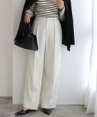 【ピエロ/Pierrot】のセンタープレスタックワイドパンツ 人気、トレンドファッション・服の通販 founy(ファニー) ファッション Fashion レディースファッション WOMEN パンツ Pants 送料無料 Free Shipping 2024年 2024 2024-2025秋冬・A/W Aw/Autumn/Winter/Fw/Fall/2024-2025 センター Center プチプライス・低価格 Affordable thumbnail オフホワイト|ID: prp329100004097038 ipo3291000000028276041