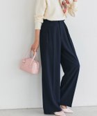 【ピエロ/Pierrot】の【C会場】センタープレスタックワイドパンツ 人気、トレンドファッション・服の通販 founy(ファニー) ファッション Fashion レディースファッション Fashion for Women パンツ Pants & Trousers 送料無料 Free Shipping センター Center, Center Line プチプライス・低価格 Affordable / Budget Price thumbnail 162cm / ネイビー / M|ID: prp329100004097038 ipo3291000000036122479