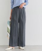 【ピエロ/Pierrot】の【C会場】センタープレスタックワイドパンツ 人気、トレンドファッション・服の通販 founy(ファニー) ファッション Fashion レディースファッション Fashion for Women パンツ Pants & Trousers 送料無料 Free Shipping センター Center, Center Line プチプライス・低価格 Affordable / Budget Price thumbnail 162cm / ストライプ / チャコール / M|ID: prp329100004097038 ipo3291000000036122485