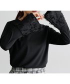 【ピエロ/Pierrot】のデザインが選べるドッキングカットソー 人気、トレンドファッション・服の通販 founy(ファニー) ファッション Fashion レディースファッション Fashion for Women トップス・カットソー Cut & Sew Tops カットソー・ベーシックTシャツ Cut-and-Sewn Tops / Stretch Tees & Basics インナー Innerwear カフス Cuff Design コンパクト Compact, Small Size シアー Sheer, See-Through シャーリング Shirring, Ruched とろみ Fluid, Flowy Fabric パール Pearl, Pearl Accent フェザー Feather, Feather Detail フレア Flare, Flared ベスト Vest, Waistcoat ボトム Bottoms, Lower Wear プチプライス・低価格 Affordable / Budget Price thumbnail 166cm / ブラック / クルーネック / フェザーカフス / M|ID: prp329100004097075 ipo3291000000036122534