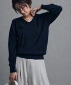 【ピエロ/Pierrot】のRASW カシミヤ100%Vネックニット 人気、トレンドファッション・服の通販 founy(ファニー) ファッション Fashion レディースファッション WOMEN トップス・カットソー Tops/Tshirt ニット Knit Tops Vネック V-Neck 送料無料 Free Shipping おすすめ Recommend アンサンブル Ensemble カシミヤ Cashmere シンプル Simple プチプライス・低価格 Affordable ベーシック Basic ボトム Bottom マフラー Scarf 再入荷 Restock/Back In Stock/Re Arrival thumbnail ネイビー|ID: prp329100004107335 ipo3291000000027932801