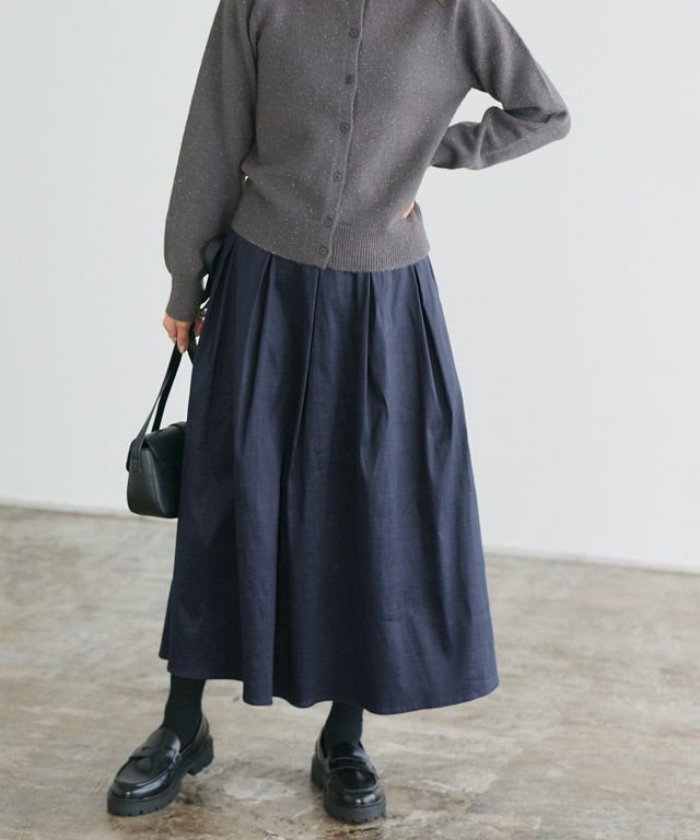 【ピエロ/Pierrot】のシャイニータフタタックフレアスカート 人気、トレンドファッション・服の通販 founy(ファニー) 　ファッション　Fashion　レディースファッション　WOMEN　スカート　Skirt　Aライン/フレアスカート　Flared A-Line Skirts　送料無料　Free Shipping　2024年　2024　2024-2025秋冬・A/W　Aw/Autumn/Winter/Fw/Fall/2024-2025　おすすめ　Recommend　タフタ　Taffeta　プチプライス・低価格　Affordable　ロング　Long　 other-1|ID: prp329100004110858 ipo3291000000027984664