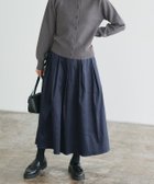 【ピエロ/Pierrot】のシャイニータフタタックフレアスカート 人気、トレンドファッション・服の通販 founy(ファニー) ファッション Fashion レディースファッション WOMEN スカート Skirt Aライン/フレアスカート Flared A-Line Skirts 送料無料 Free Shipping 2024年 2024 2024-2025秋冬・A/W Aw/Autumn/Winter/Fw/Fall/2024-2025 おすすめ Recommend タフタ Taffeta プチプライス・低価格 Affordable ロング Long thumbnail ネイビー|ID: prp329100004110858 ipo3291000000027984665