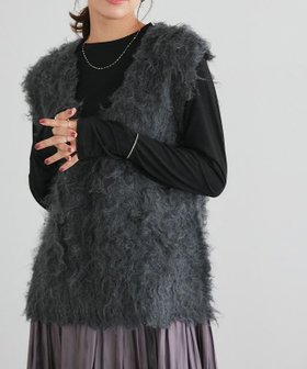 【ピエロ/Pierrot】の起毛Vネックニットベスト 人気、トレンドファッション・服の通販 founy(ファニー) ファッション Fashion レディースファッション WOMEN アウター Coat Outerwear トップス・カットソー Tops/Tshirt ニット Knit Tops ベスト/ジレ Gilets/Vests Vネック V-Neck 2024年 2024 2024-2025秋冬・A/W Aw/Autumn/Winter/Fw/Fall/2024-2025 インナー Inner シンプル Simple プチプライス・低価格 Affordable ベスト Vest |ID:prp329100004120918