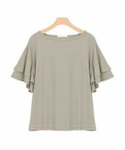 【ピエロ/Pierrot】の2typeデザインとろみ素材Tシャツ [Pierrot] 人気、トレンドファッション・服の通販 founy(ファニー) ファッション Fashion レディースファッション WOMEN トップス・カットソー Tops/Tshirt シャツ/ブラウス Shirts/Blouses ロング / Tシャツ T-Shirts ショルダー Shoulder スリーブ Sleeve とろみ Thickness デコルテ Decolletage ドロップ Drop フェミニン Feminine フレア Flare プチプライス・低価格 Affordable おすすめ Recommend エレガント 上品 Elegant thumbnail ブラウングレー|ID: prp329100004120956 ipo3291000000028111589