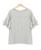 【ピエロ/Pierrot】の2typeデザインとろみ素材Tシャツ [Pierrot] 人気、トレンドファッション・服の通販 founy(ファニー) ファッション Fashion レディースファッション WOMEN トップス・カットソー Tops/Tshirt シャツ/ブラウス Shirts/Blouses ロング / Tシャツ T-Shirts ショルダー Shoulder スリーブ Sleeve とろみ Thickness デコルテ Decolletage ドロップ Drop フェミニン Feminine フレア Flare プチプライス・低価格 Affordable おすすめ Recommend エレガント 上品 Elegant thumbnail 杢グレー|ID: prp329100004120956 ipo3291000000028111654