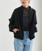 【ピエロ/Pierrot】のツイルブルゾン 人気、トレンドファッション・服の通販 founy(ファニー) ファッション Fashion レディースファッション WOMEN アウター Coat Outerwear ジャケット Jackets ブルゾン Blouson/Jackets シンプル Simple スリーブ Sleeve プチプライス・低価格 Affordable エレガント 上品 Elegant thumbnail ブラック|ID: prp329100004120973 ipo3291000000028113309