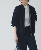 【ピエロ/Pierrot】のツイルブルゾン 人気、トレンドファッション・服の通販 founy(ファニー) ファッション Fashion レディースファッション WOMEN アウター Coat Outerwear ジャケット Jackets ブルゾン Blouson/Jackets シンプル Simple スリーブ Sleeve プチプライス・低価格 Affordable エレガント 上品 Elegant thumbnail ネイビー|ID: prp329100004120973 ipo3291000000028113316