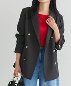 【ピエロ/Pierrot】の【D会場】ダブルボタンテーラードジャケット ダブルボタンテーラードジャケット|ID: prp329100004120981 ipo3291000000035935741