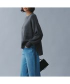 【ピエロ/Pierrot】のRASW 綿100%総針ニット 人気、トレンドファッション・服の通販 founy(ファニー) ファッション Fashion レディースファッション Fashion for Women トップス・カットソー Cut & Sew Tops ニット Knit Tops & Sweaters クロップド Cropped, Short Length シンプル Simple, Minimal バランス Balance, Style Balance プチプライス・低価格 Affordable / Budget Price ワイド Wide, Wide Fit thumbnail 165cm / 杢チャコール / M|ID: prp329100004123555 ipo3291000000036122985