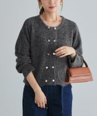【ピエロ/Pierrot】のウールミックスダブルボタンニットカーディガン 人気、トレンドファッション・服の通販 founy(ファニー) ファッション Fashion レディースファッション Fashion for Women トップス・カットソー Cut & Sew Tops ニット Knit Tops & Sweaters カーディガン・羽織り Layered Style Cardigans カーディガン Cardigan, Knitwear ジャケット Jacket, Outerwear トレンド Trend, Trending Now プチプライス・低価格 Affordable / Budget Price thumbnail 166cm / チャコール / M|ID: prp329100004136429 ipo3291000000036123171