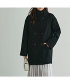 【ピエロ/Pierrot】のスタンドカラーミドルコート 166cm / ブラック / M|ID: prp329100004136439 ipo3291000000035374852