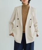 【ピエロ/Pierrot】のRASW ダブルブレストテーラードジャケット 人気、トレンドファッション・服の通販 founy(ファニー) ファッション Fashion レディースファッション Fashion for Women アウター Coat / Outerwear Collection レディースジャケット・軽アウター Jackets テーラードジャケット / 通勤・きれいめスタイル Tailored Jackets & Blazers 送料無料 Free Shipping シンプル Simple, Minimal ダブル Double, Double-Breasted ツイル Twist, Twisted Detail プチプライス・低価格 Affordable / Budget Price マニッシュ Mannish, Boyish エレガント 上品 Elegant thumbnail [RASW] ダブルブレストテーラードジャケット|ID: prp329100004136451 ipo3291000000036123053