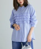 【ピエロ/Pierrot】のフリルビスチェ風ブラウス 人気、トレンドファッション・服の通販 founy(ファニー) ファッション Fashion レディースファッション WOMEN トップス・カットソー Tops/Tshirt シャツ/ブラウス Shirts/Blouses ビスチェ Bustier 送料無料 Free Shipping 2024年 2024 2024-2025秋冬・A/W Aw/Autumn/Winter/Fw/Fall/2024-2025 スリット Slit トレンド Trend ビスチェ Bustier フェイク Fake フェミニン Feminine フリル Frills フロント Front プチプライス・低価格 Affordable thumbnail ブルー|ID: prp329100004149580 ipo3291000000028537558