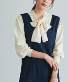 【ピエロ/Pierrot】の2wayリボンニット 人気、トレンドファッション・服の通販 founy(ファニー) ファッション Fashion レディースファッション WOMEN トップス・カットソー Tops/Tshirt ニット Knit Tops 送料無料 Free Shipping 2024年 2024 2024-2025秋冬・A/W Aw/Autumn/Winter/Fw/Fall/2024-2025 おすすめ Recommend インナー Inner ハイネック High Neck フェミニン Feminine プチプライス・低価格 Affordable リボン Ribbon ワンポイント One Point エレガント 上品 Elegant thumbnail アイボリー|ID: prp329100004149585 ipo3291000000028537576