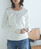 【ピエロ/Pierrot】のRASW 機能付きテレコUネックカットソー 人気、トレンドファッション・服の通販 founy(ファニー) ファッション Fashion レディースファッション Fashion for Women トップス・カットソー Cut & Sew Tops カットソー・ベーシックTシャツ Cut-and-Sewn Tops / Stretch Tees & Basics 送料無料 Free Shipping シンプル Simple, Minimal スリーブ Sleeve, Long Sleeve / Short Sleeve テレコ Ribbed, Rib Stitch プチプライス・低価格 Affordable / Budget Price ベーシック Basic, Essential ロング Long, Long-Length thumbnail 166cm / オフホワイト / M|ID: prp329100004151902 ipo3291000000033143333