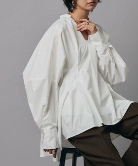 【ピエロ/Pierrot】 RASW ウエストタックボリュームブラウス人気、トレンドファッション・服の通販 founy(ファニー) ファッション Fashion レディースファッション WOMEN トップス・カットソー Tops/Tshirt シャツ/ブラウス Shirts/Blouses 送料無料 Free Shipping 2024年 2024 2024-2025秋冬・A/W Aw/Autumn/Winter/Fw/Fall/2024-2025 シェイプ Shape バランス Balance フレア Flare プチプライス・低価格 Affordable エレガント 上品 Elegant |ID:prp329100004151904