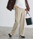 【ピエロ/Pierrot】のカシミヤタッチセミルーズストレートパンツ 人気、トレンドファッション・服の通販 founy(ファニー) ファッション Fashion レディースファッション Fashion for Women パンツ Pants & Trousers シンプル Simple, Minimal ストレッチ Stretch, Stretchy Fabric バランス Balance, Style Balance プチプライス・低価格 Affordable / Budget Price A/W・秋冬 Autumn/Winter thumbnail 167cm / グレージュ / M|ID: prp329100004153335 ipo3291000000036120811