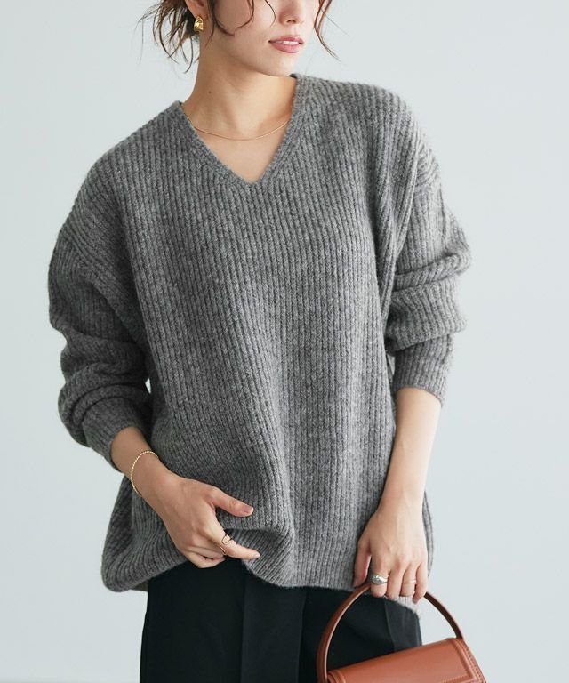 【ピエロ/Pierrot】のコクーンシルエットニット 人気、トレンドファッション・服の通販 founy(ファニー) 　ファッション　Fashion　レディースファッション　Fashion for Women　トップス・カットソー　Cut & Sew Tops　ニット　Knit Tops & Sweaters　送料無料　Free Shipping　デコルテ　Décolleté, Neckline　プチプライス・低価格　Affordable / Budget Price　ボトム　Bottoms, Lower Wear　 other-1|ID: prp329100004153336 ipo3291000000033997051