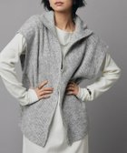 【ピエロ/Pierrot】のRASW ダブルジップハイネックニットベスト 166cm / 杢ライトグレー / M|ID: prp329100004160083 ipo3291000000036252121