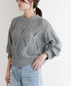 【ピエロ/Pierrot】のケーブル透かし編みニット 人気、トレンドファッション・服の通販 founy(ファニー) ファッション Fashion レディースファッション Fashion for Women トップス・カットソー Cut & Sew Tops ニット Knit Tops & Sweaters おすすめ Recommended / Our Picks キャミ Camisole, Cami Top タンク Tank Top, Sleeveless Top デニム Denim, Jeans Material プチプライス・低価格 Affordable / Budget Price ルーズ Loose, Oversized 透かし Cut-Out, Lacework thumbnail 167cm / 杢グレー / M|ID: prp329100004166395 ipo3291000000036121025